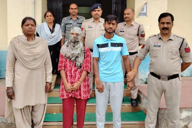 Love couple arrested, Murder in Lakhanpur