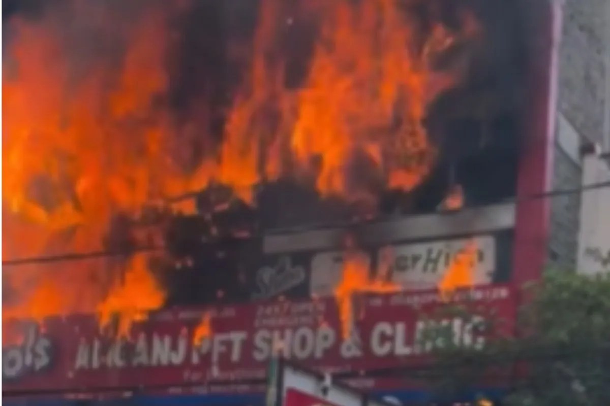 Lucknow Coaching Centre Fire