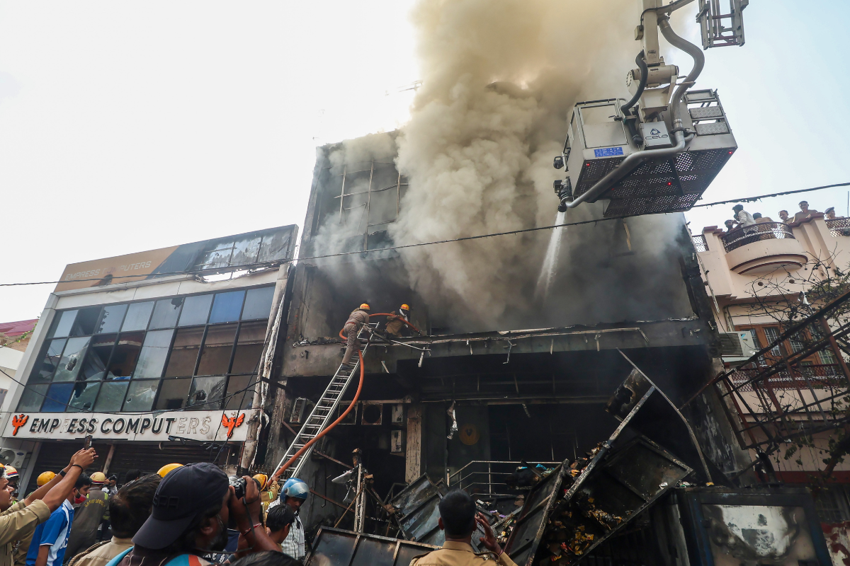 Lucknow Fire Incident