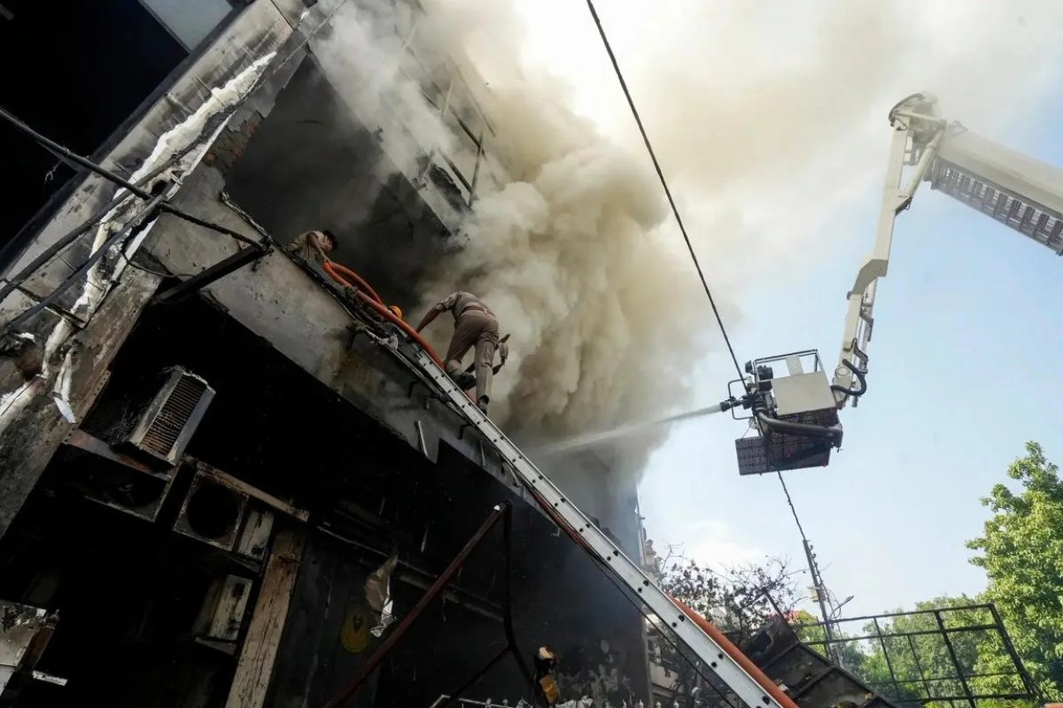 Lucknow Fire Accident