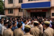 lucknow news youth dies while cleaning tank at kgmu family members create ruckus