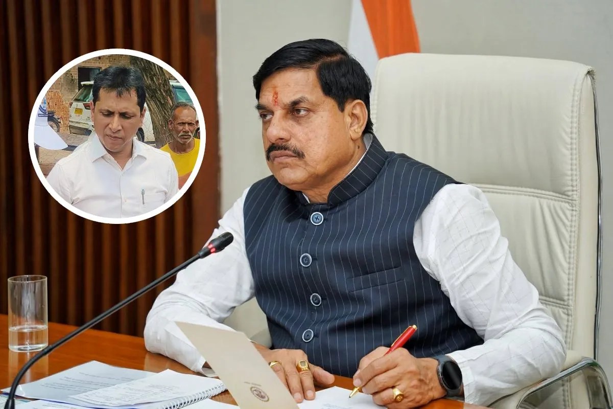 MP CM mohan yadav reprimanded to datia collector and SP