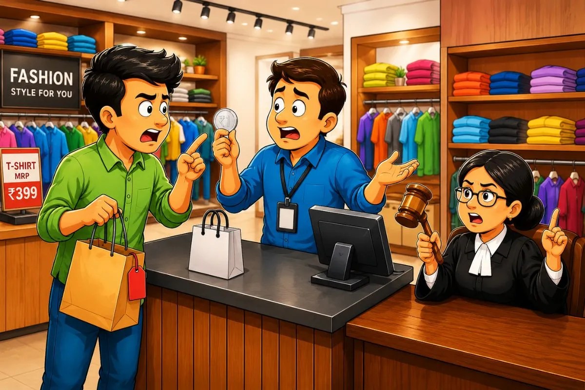 Retail Store Fine