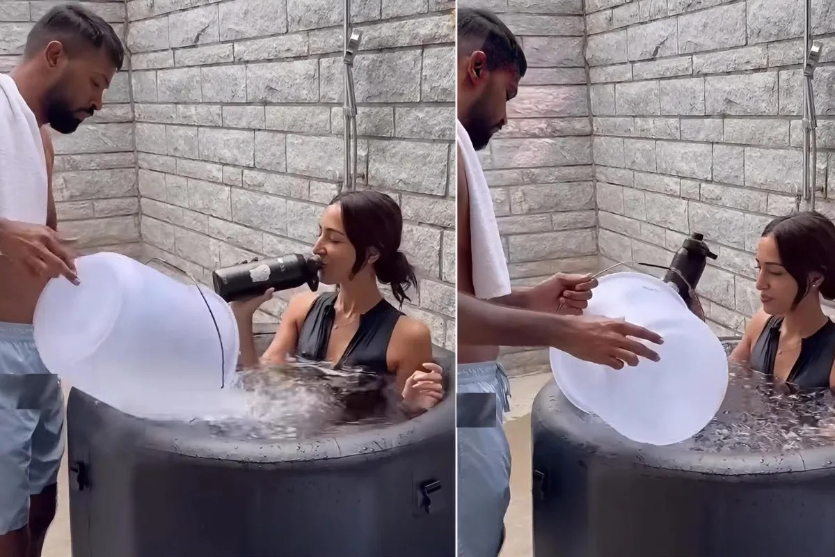 Mahieka Sharma and Hardik Pandya