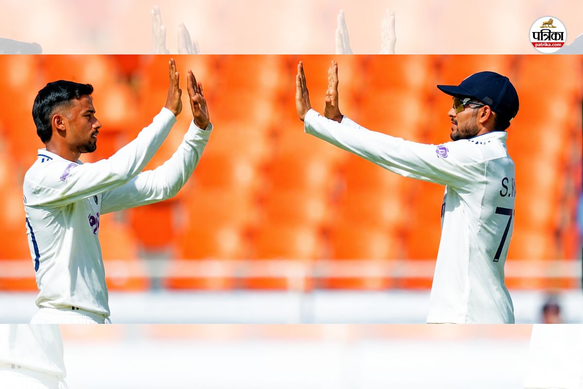 Rajasthan Manav Suthar shines India vs AFG debut Test Sri Ganganagar people Happy