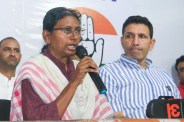 Meenakshi Natarajan during the Rajya Sabha nomination dispute.
