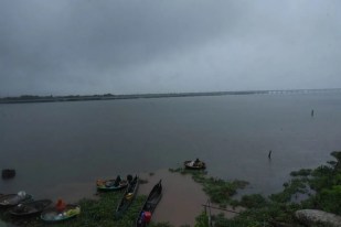 Southwest Monsoon reaches Kerala with heavy rain and strong winds.