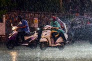 Monsoon rain alert India.