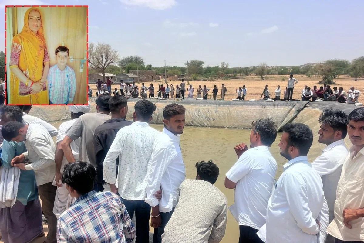 Mother son death Barmer
