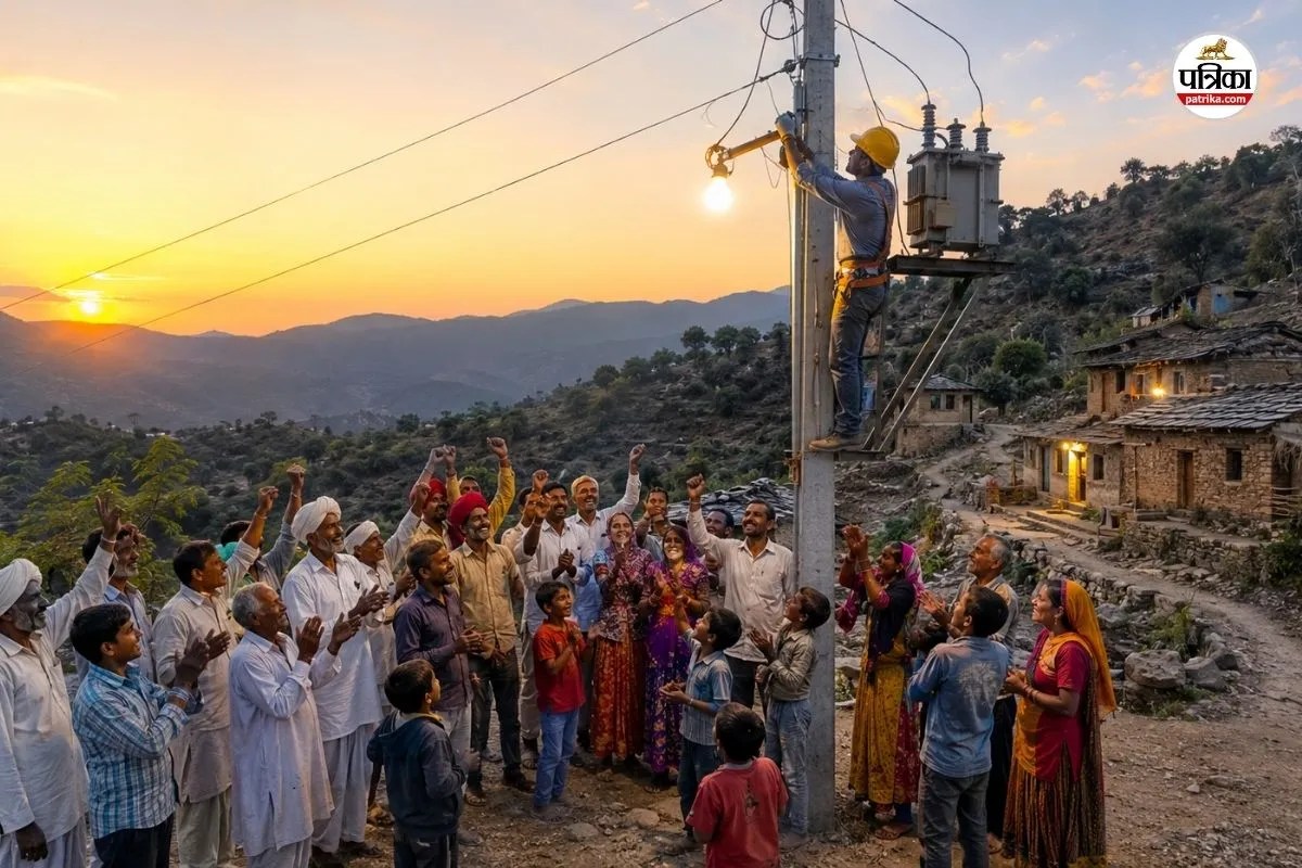 Mount Abu Uttaraj Village Electricity After 79 Years Guru Shikhar Rajasthan