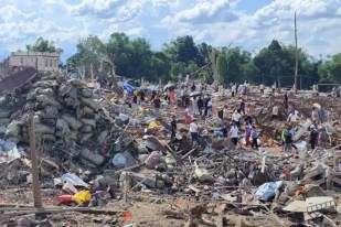 Blast In Myanmar