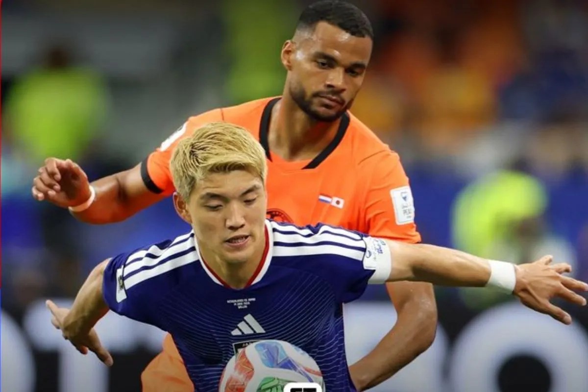 Japan Daichi Kamada scores late equaliser against Netherlands.