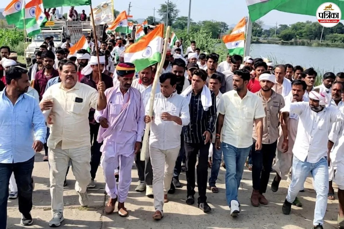 Naresh meena protest