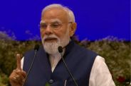 PM Narendra Modi speech criticizing Congress Hindu growth rate.