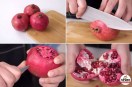 How To Peel Pomegranate, Pomegranate Peeling Hack