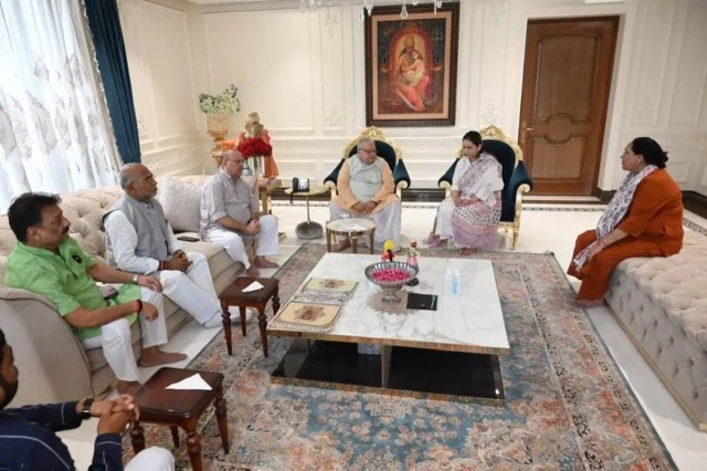 
Kalraj Mishra Prateek Yadav Condolence Visit