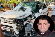 Samajwadi Party leader death, Ratnesh Yadav accident Prayagraj, UP crime news, UP police,
