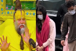 Virat Kohli-Anushka Sharma In Vrindavan
