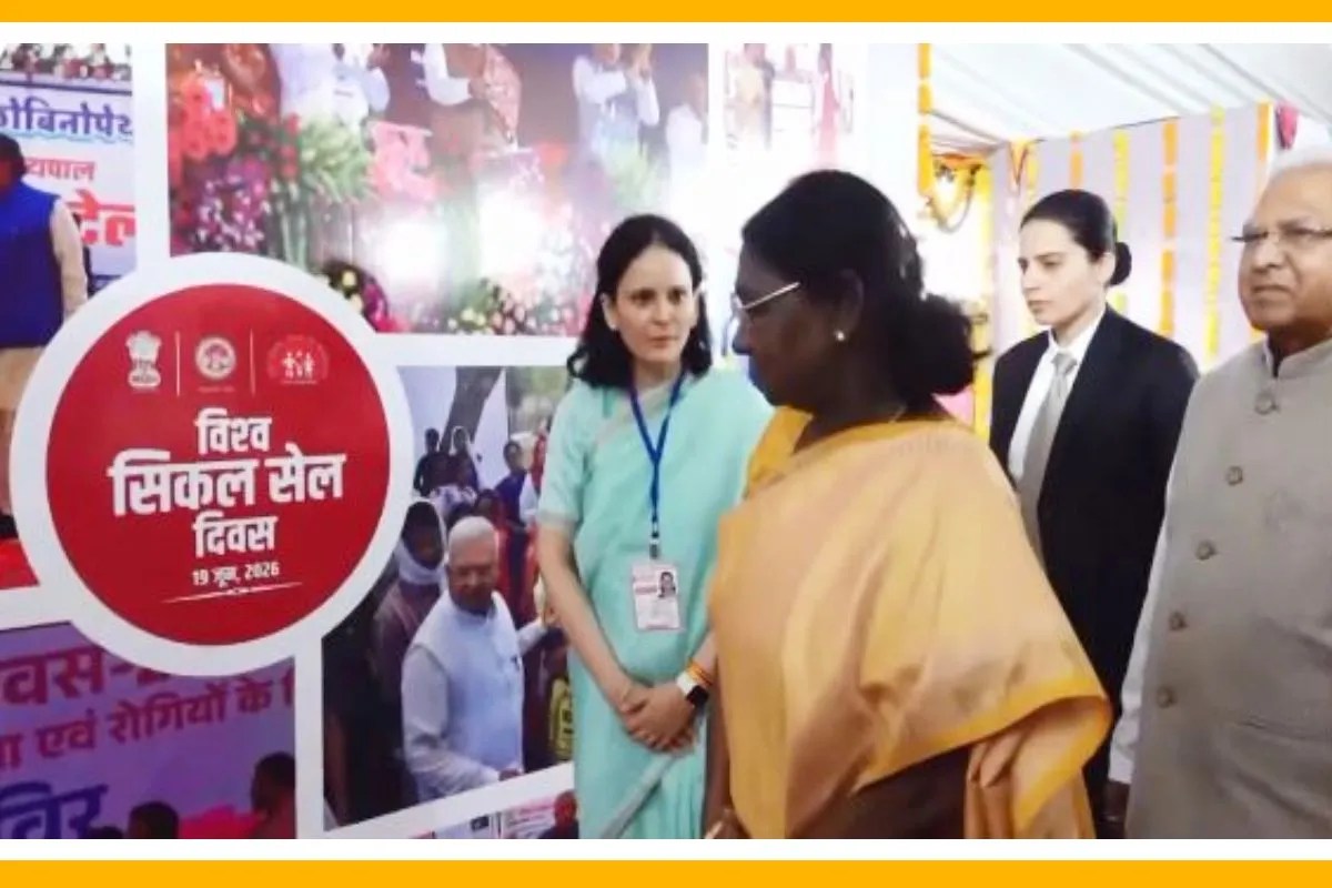President Draupadi Murmu in Omkareshwar