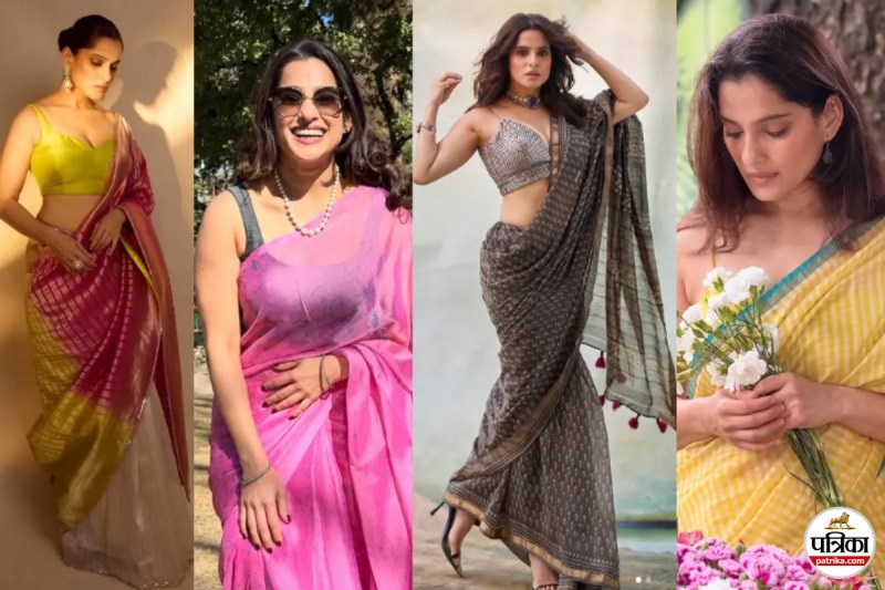 Priya Bapat 5 Saree Looks, Saree Styling Ideas For Summer