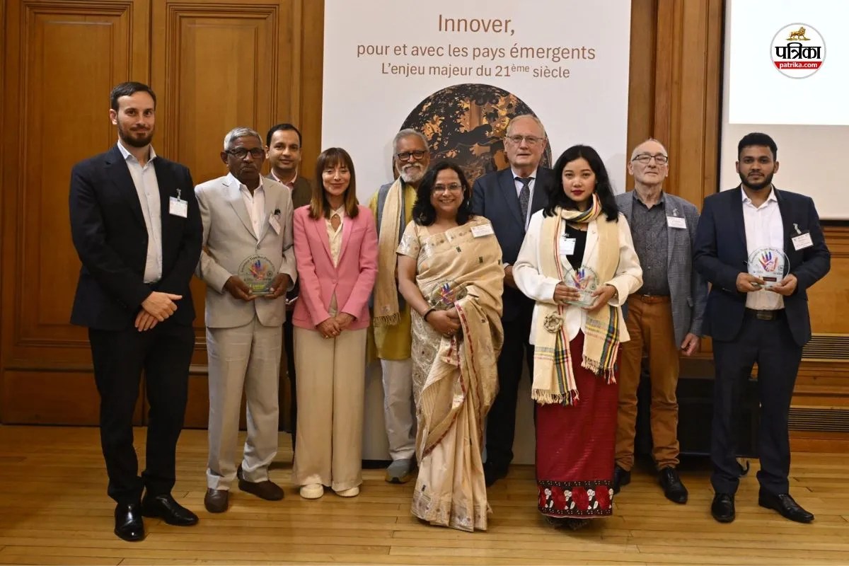 Rajasthan farmer Rai Singh Dahiya honored Paris Innovation generate electricity waste