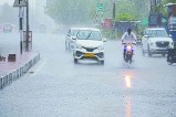 Rain in Sriganganagar