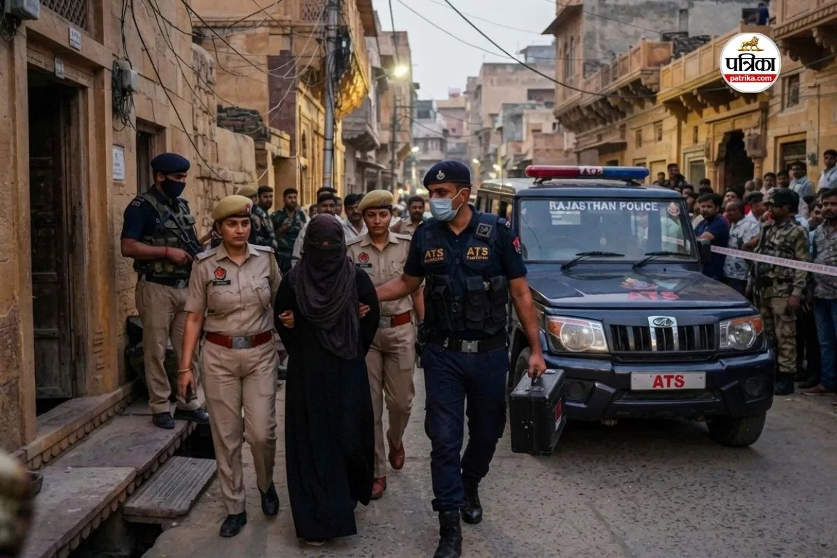 Rajasthan ATS Arrests Jaish Sleeper Cell Babita Dhakad Khadija Jaipur
