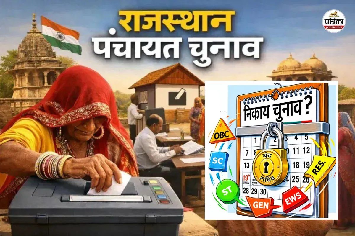 Rajasthan Panchayat-Nikay Elections Only 42 days left Experts say it may be difficult
