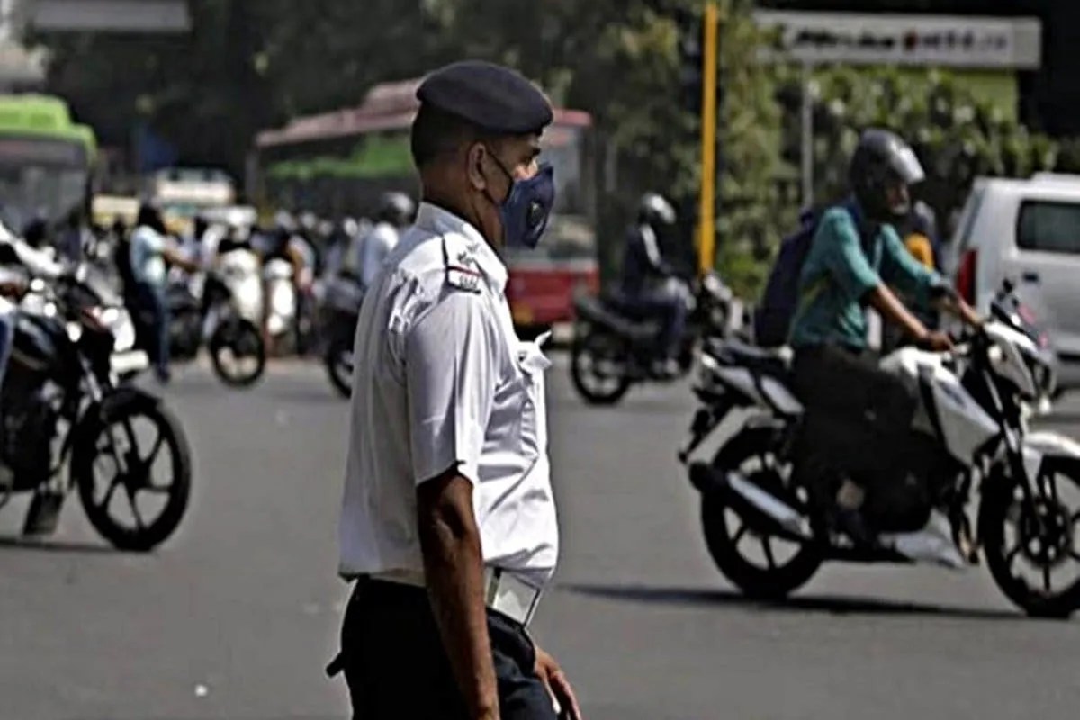 Rajasthan Traffic Police Action