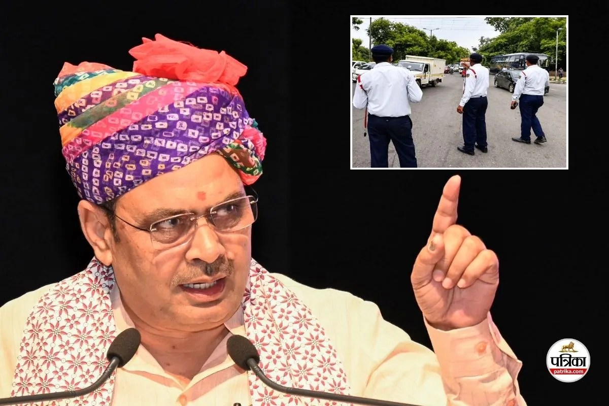 Rajasthan Vehicle Modification Rules Rajasthan Traffic Police Campaign Bhajan Lal Sharma