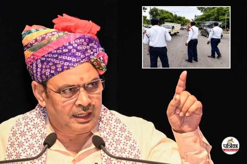 Rajasthan Vehicle Modification Rules Rajasthan Traffic Police Campaign Bhajan Lal Sharma
