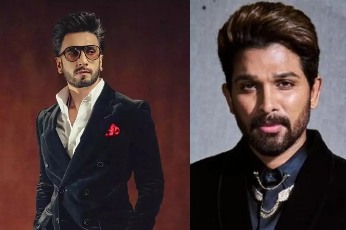 Allu Arjun and Ranveer Singh
