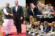 Richard Marles Rajnath Singh Meeting