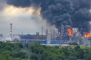 Russia Refinery Attack