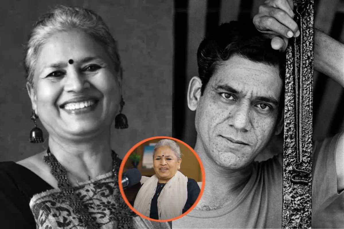 Seema Kapoor and Om puri