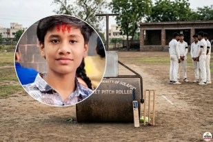 Cricket Pitch Roller Accident Maharashtra