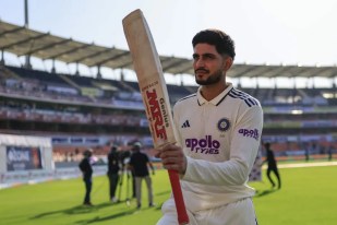 Shubman Gill Celebrating Century