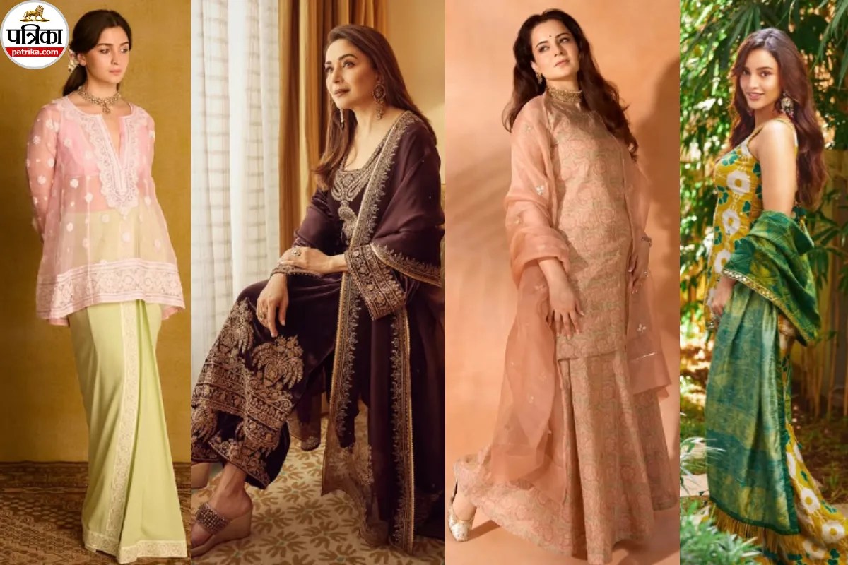 Comfortable Ethnic Fashion Trends, Celebrity Style Ethnic Suit Designs