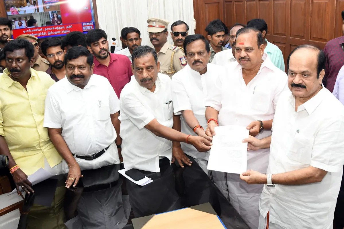Tamil Nadu Assembly Speaker Notice