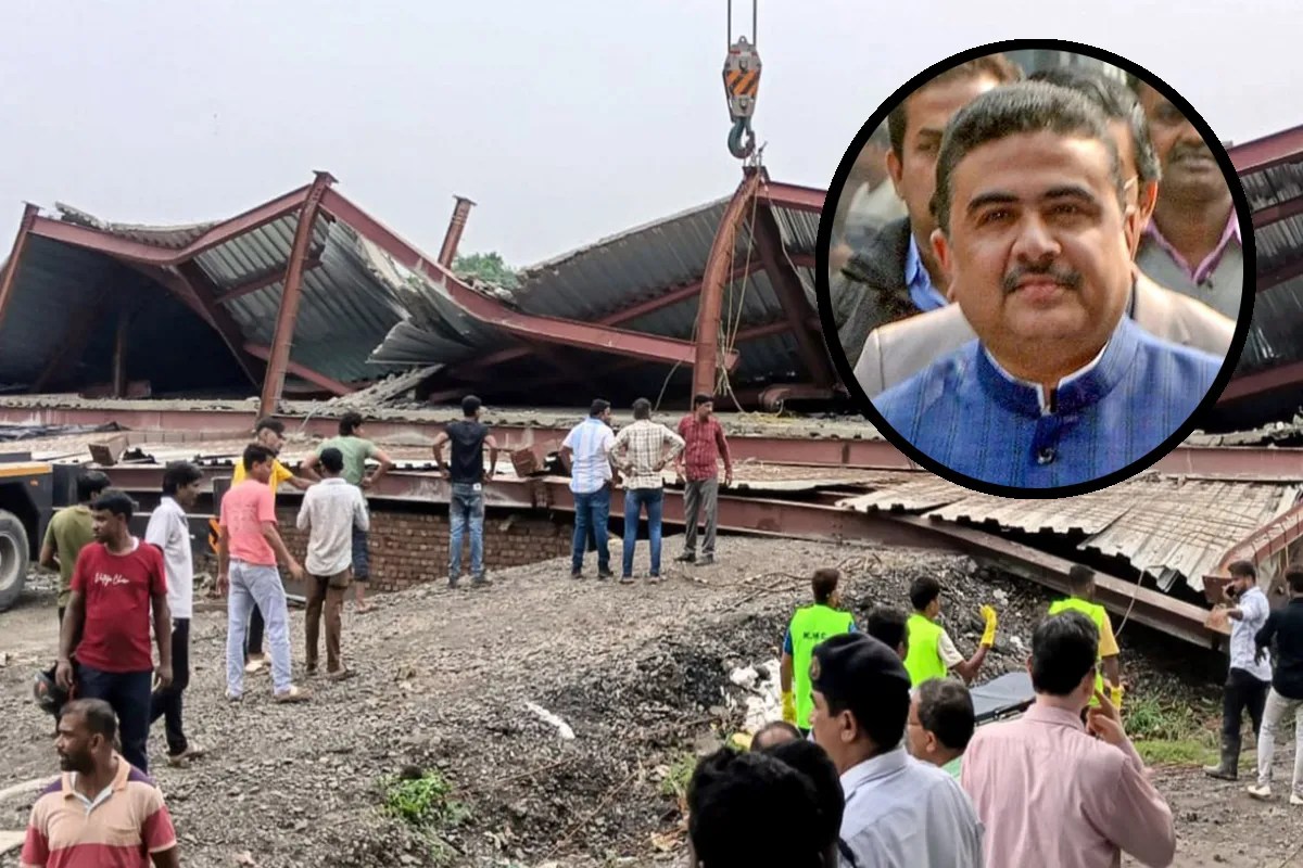 Taratala godown shed collapse in Kolkata