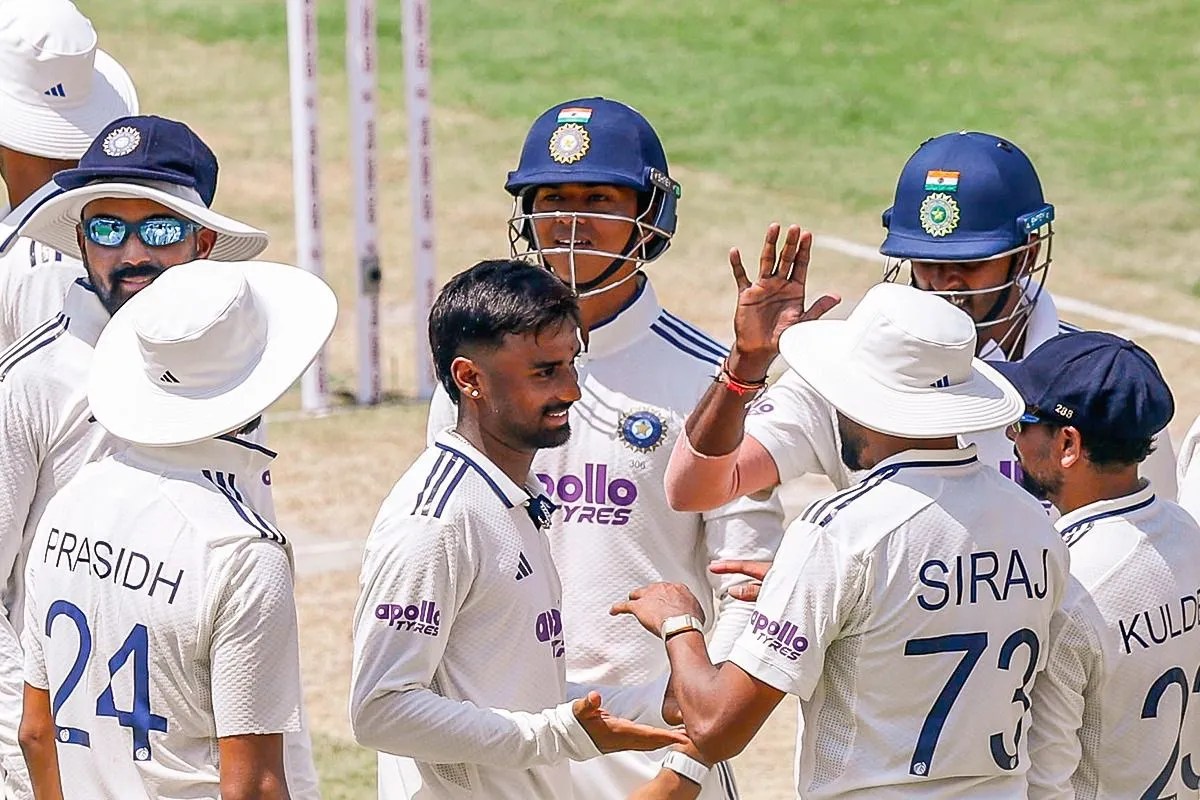 Manav Suthar test record