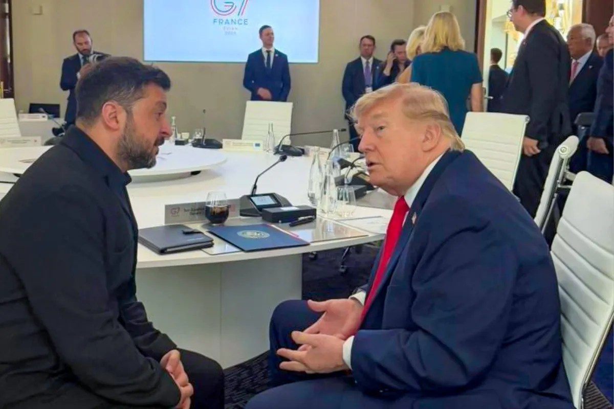 The Brutal Truth Behind Donald Trump Backchannel Diplomacy After Meeting Zelenskyy at the G7
