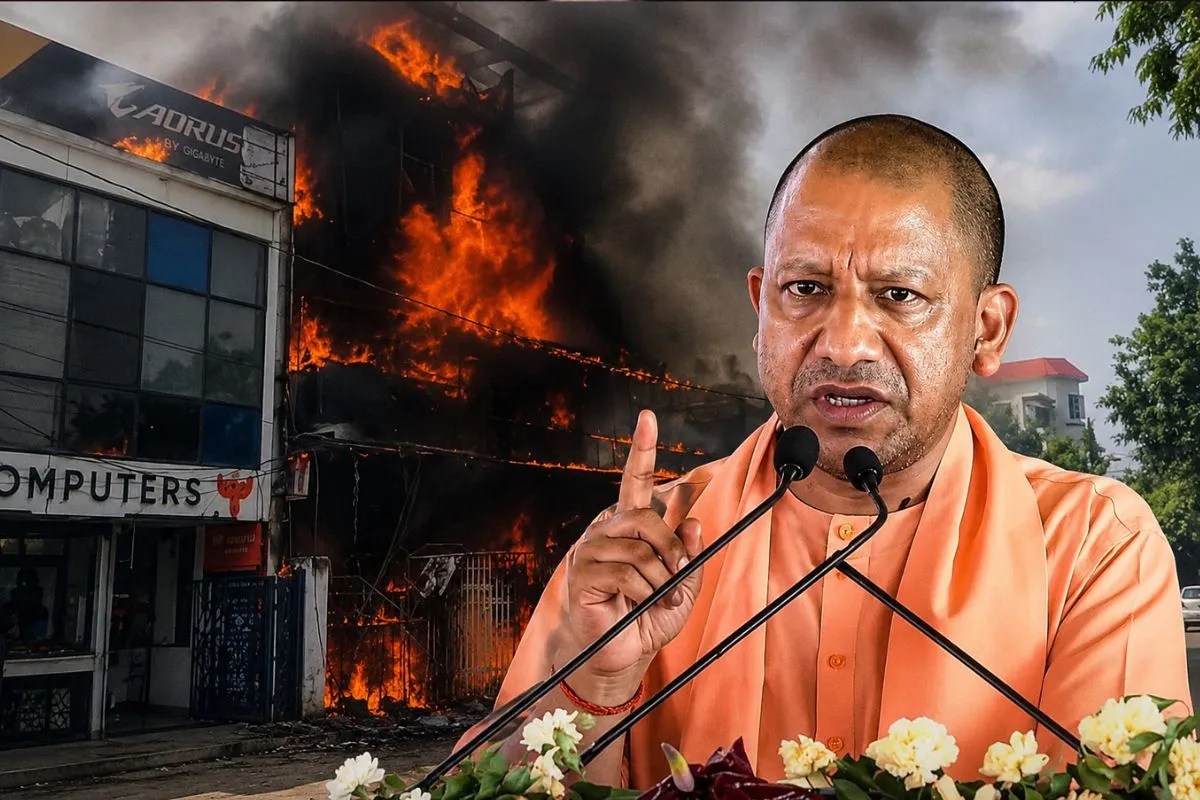Lucknow Coaching Center Fire, CM Yogi Adityanath, UP News in Hindi, Lucknow Fire Accident, Aliganj Puraniya Fire, Lucknow News