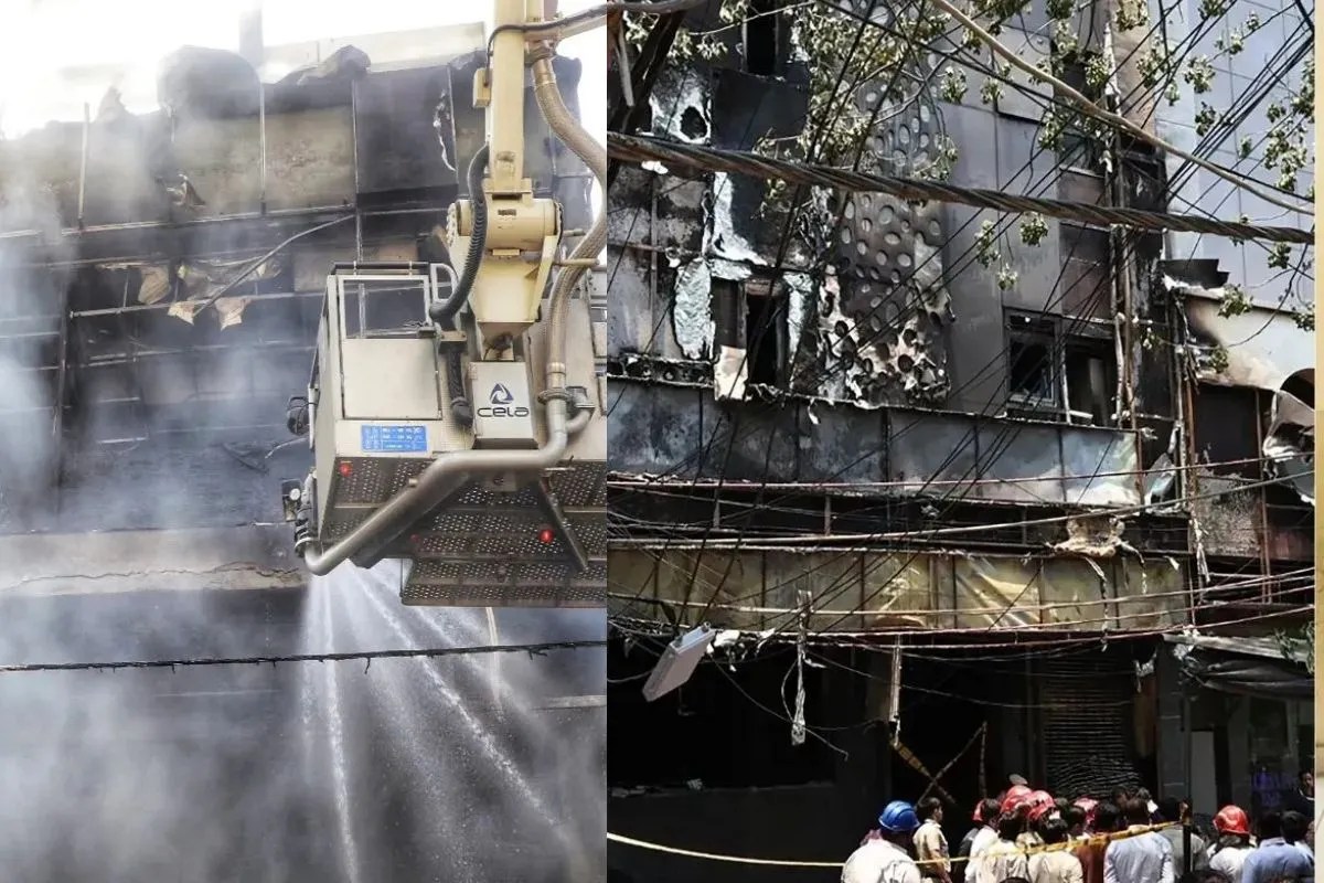 Summer Fire Risk,Delhi Lucknow Fire
