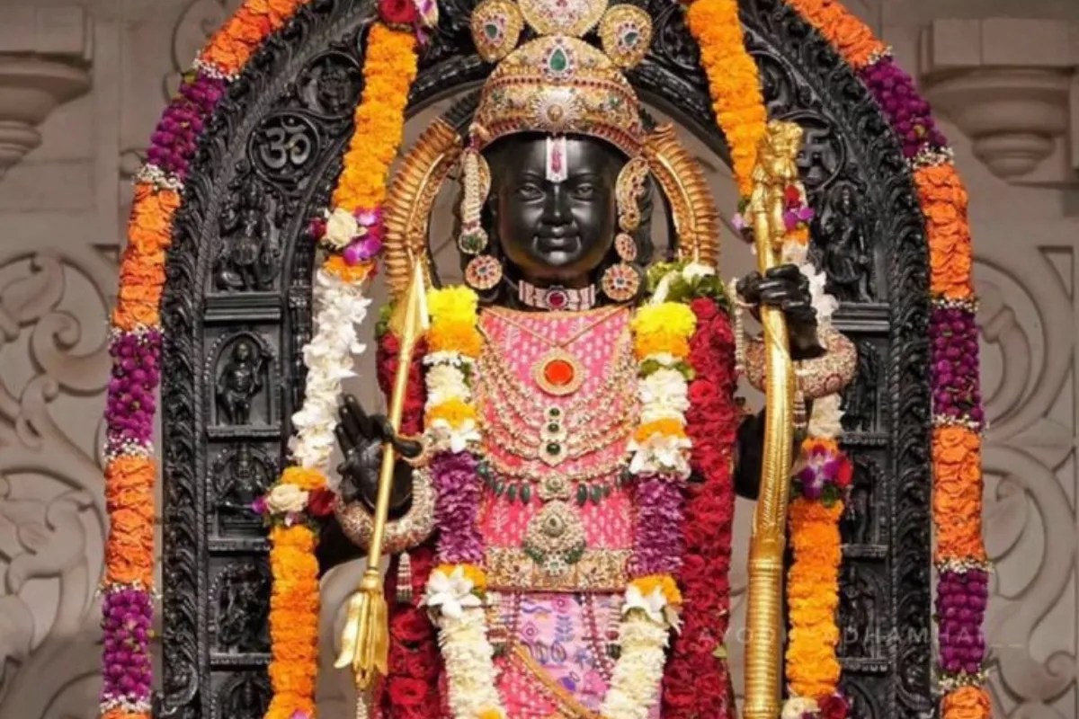 अयोध्या श्री राम दरबार, फोटो सोर्स- X श्री राम जन्मभूमि
