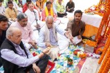 श्री राम मंदिर में चंपत राय (फाइल फोटो), फोटो सोर्स- X चंपत राय