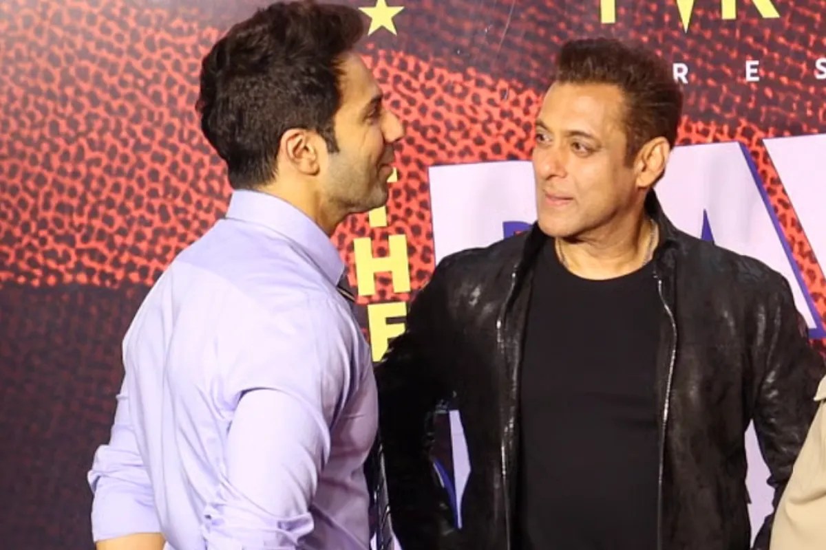 Varun Dhawan and Salman Khan