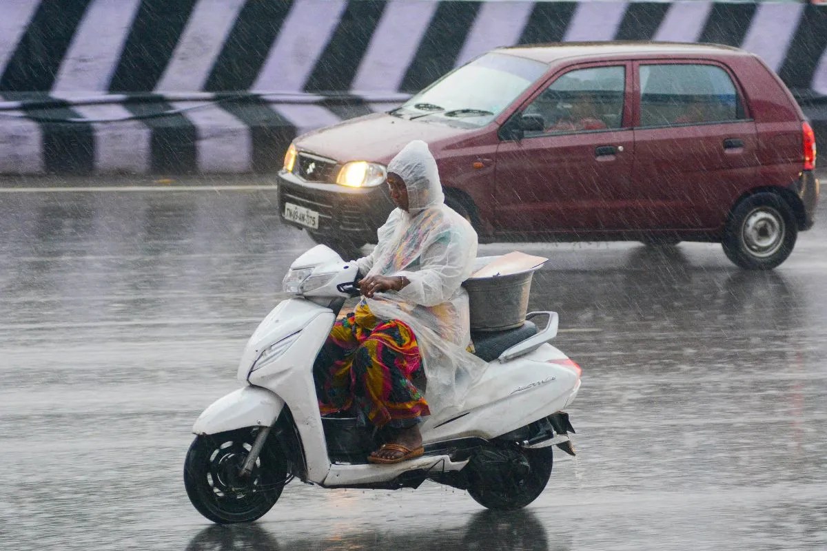 India monsoon slowdown with pre-monsoon rains.