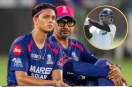 Kumar Sangakkara, Yashasvi Jaiswal, Sangakkara India Helmet, Yashasvi Jaiswal Gift, Rajasthan Royals