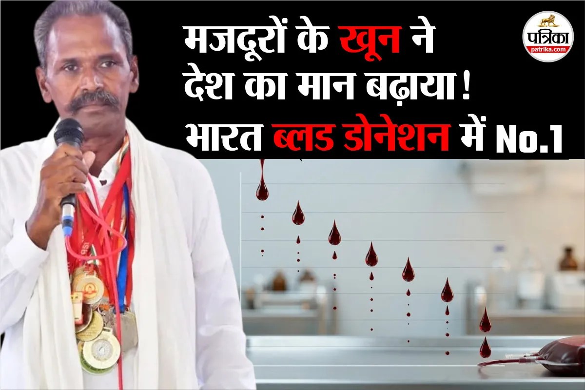World Blood Donor Day 2026, India no 1 in Blood Donor, India Blood Bank,